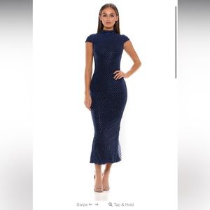 Navy blue Portia & Scarlett honey dress size 6